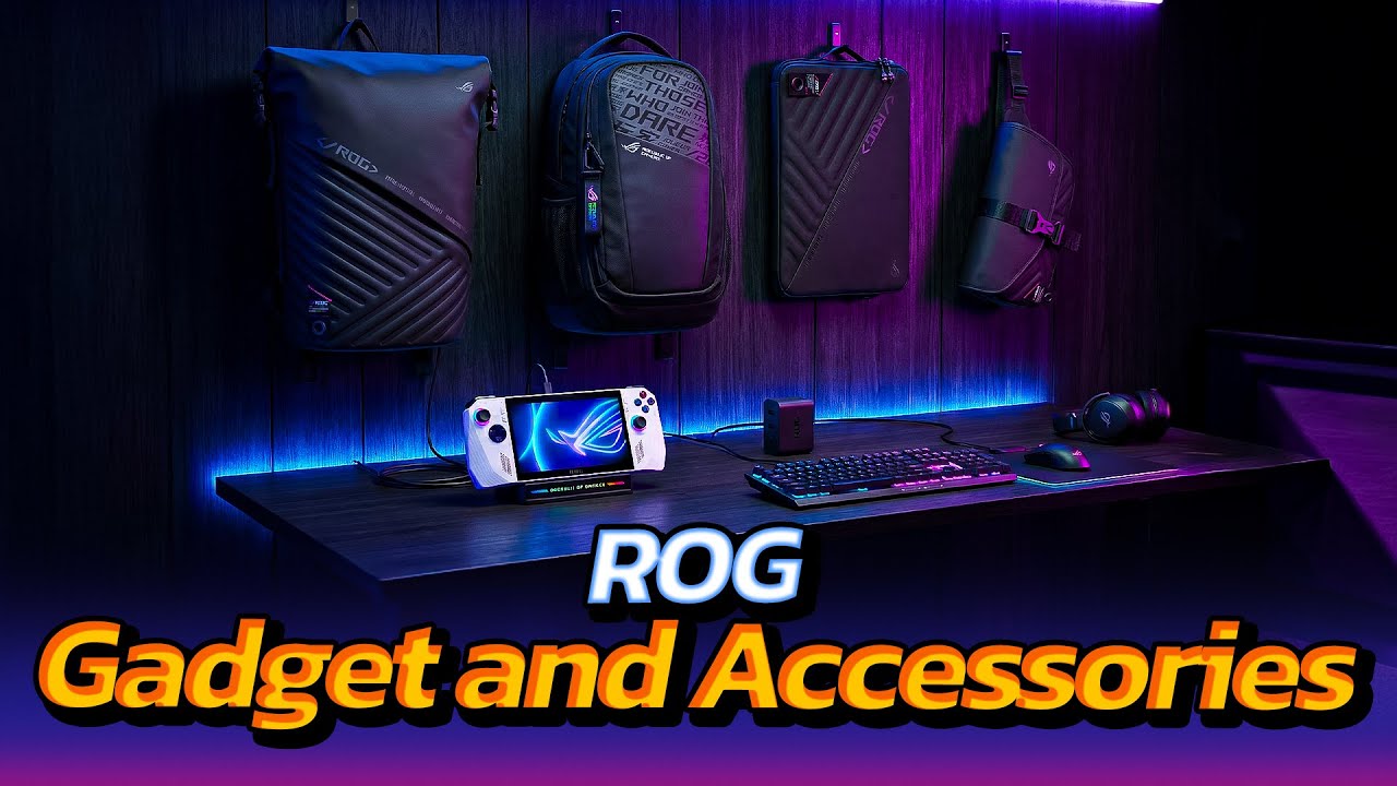 รีวิว ASUS ROG Gadget and Accessories ขนมาครบจบในคลิปเดียว !!