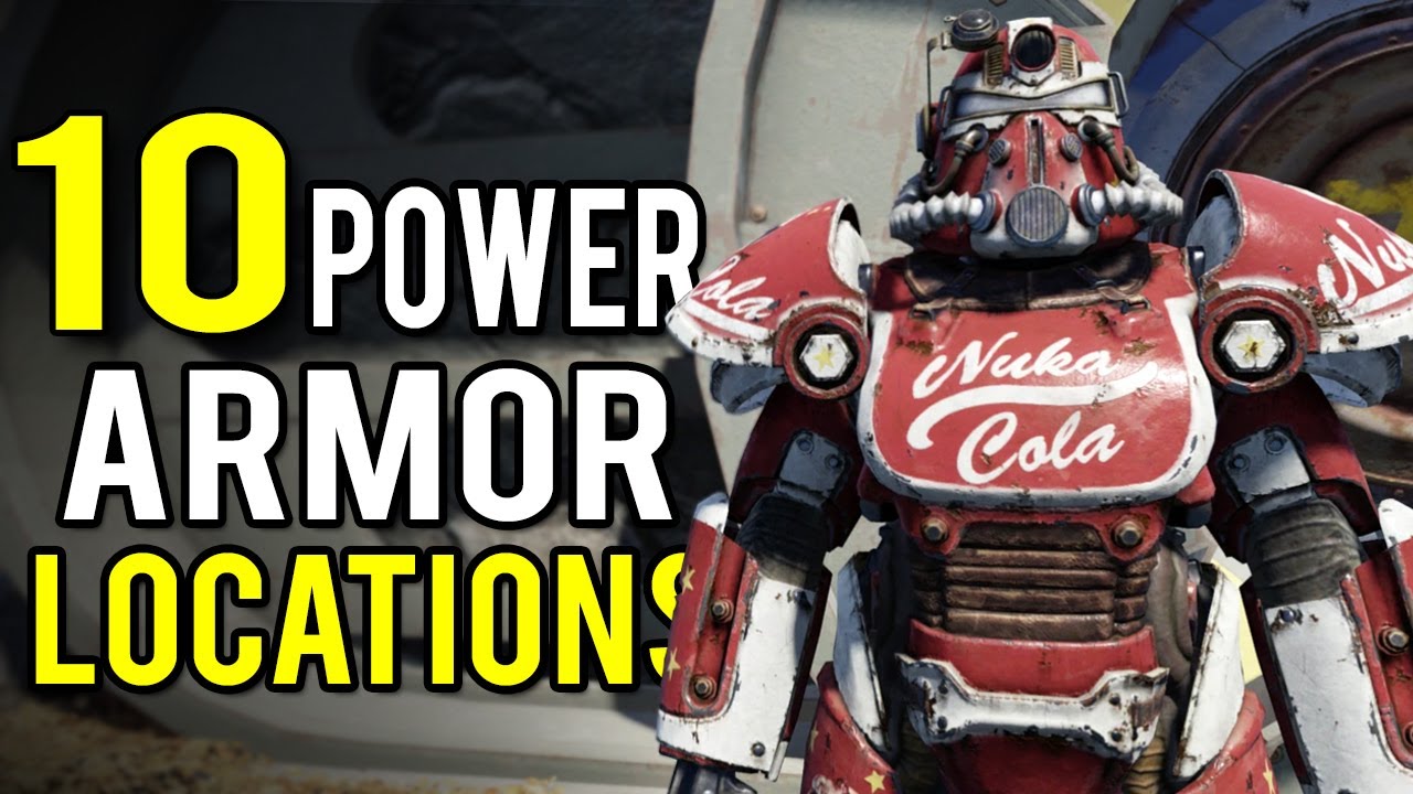 10 простых мест для поиска силовой брони в Fallout 76, которые вы НЕ ДОЛЖНЫ ПРОПУСТИТЬ!