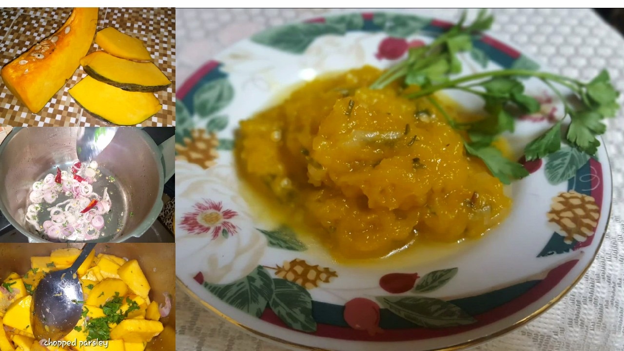 [Mauritian Cuisine] 🎃Sauteed Pumpkin | Giraumon cuit &agrave; l'&eacute;touff&eacute; | Touff&eacute; Giraumon Mauricien