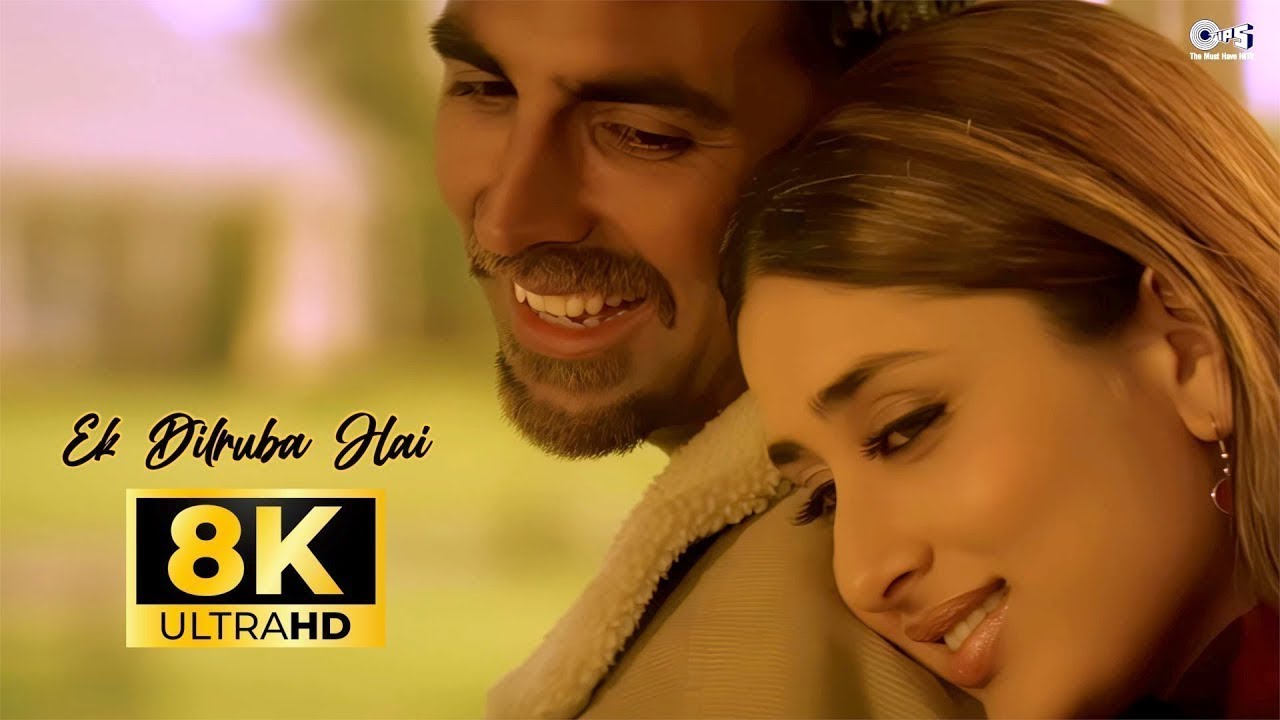 Ek Dilruba Hai 8K Video Song | Akshay Kumar, Kareena Kapoor | Udit Narayan | Superhit Love Songs