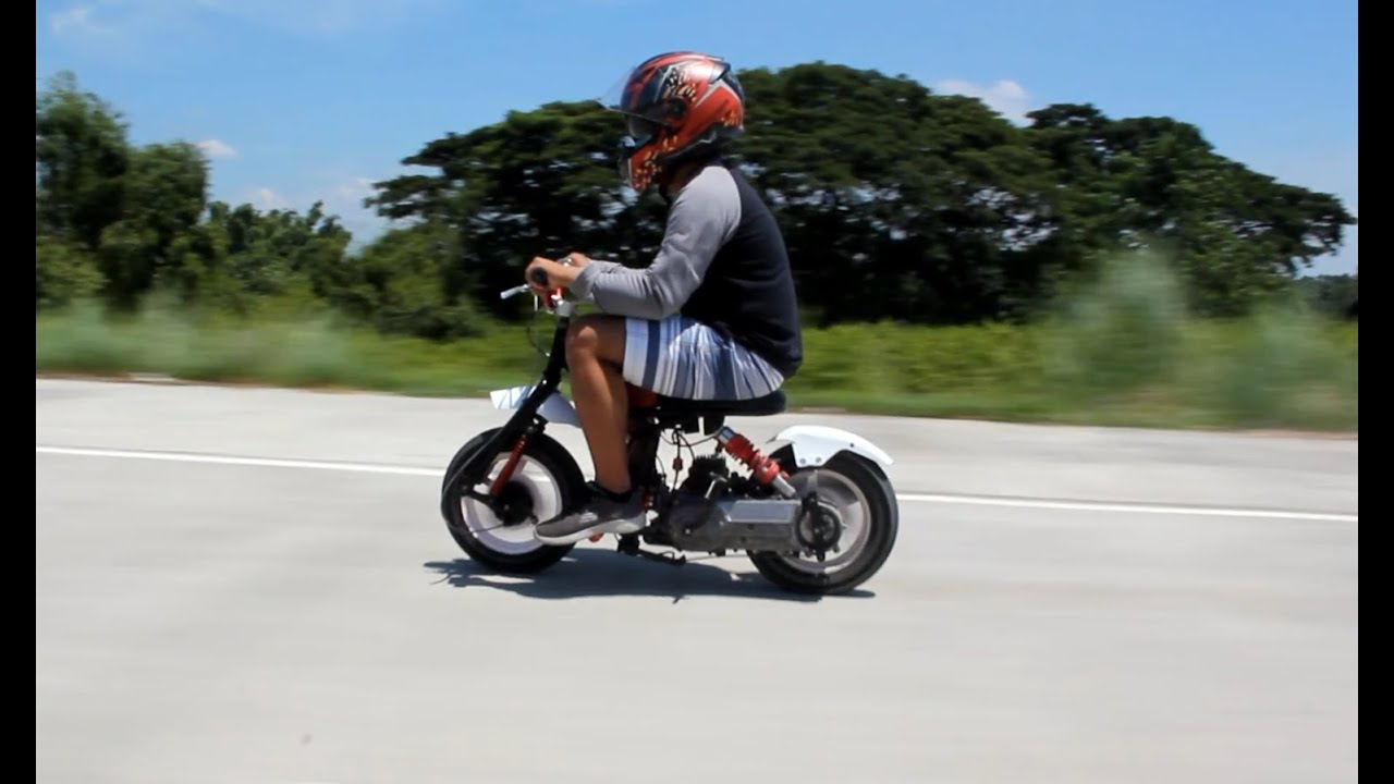 Building a Pocket Bike made out of Junked Scooter