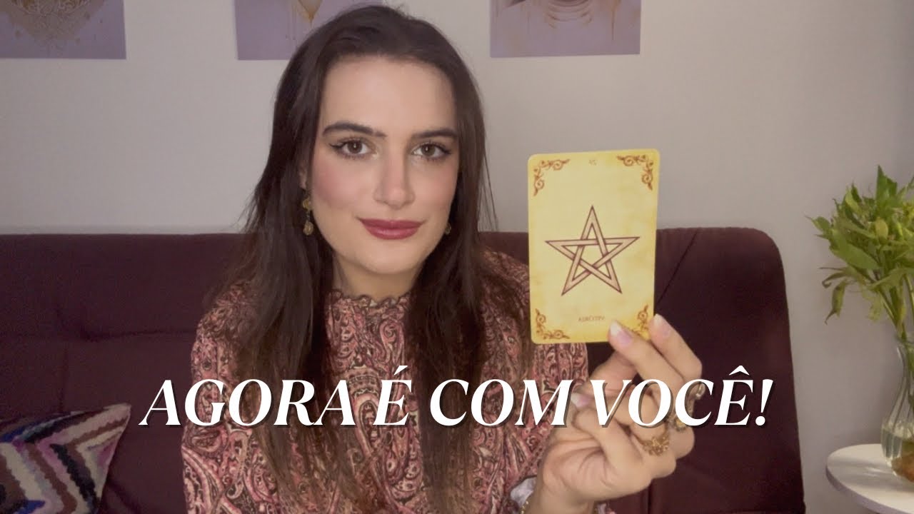 Essa mensagem aparece quando você está pronta para mudar de vida.