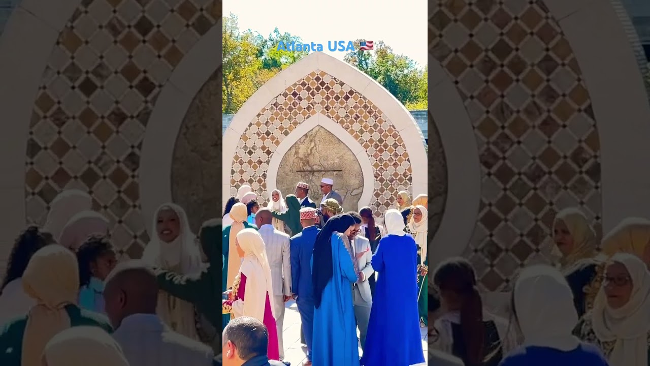 Beautiful Muslim Wedding in America: 90% Women in Hijab vs Pakistan 🇺🇸🇵🇰 #youtubeshorts