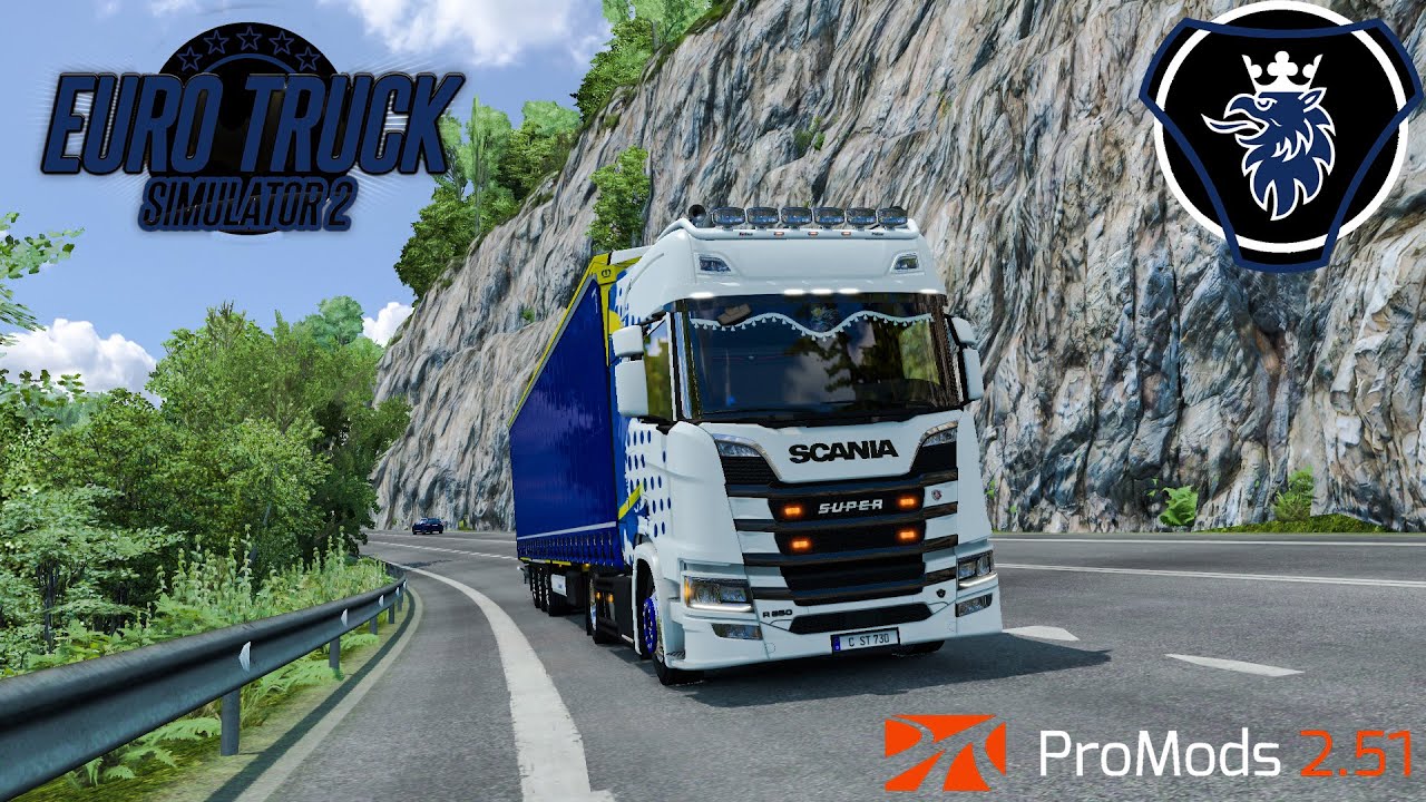 ETS2 1.39 | ProMods 2.51 | SCANIA R650 V8 | Bordeaux - Pamplona