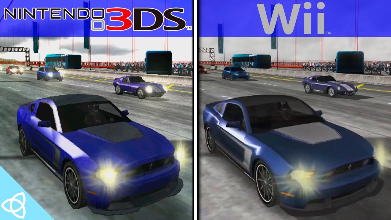 Need for Speed: The Run - 3DS vs. Wii | Side by Side