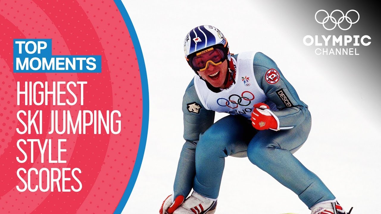 Top Olympic Ski Jumping Style Scores of All-Time | Top Moments