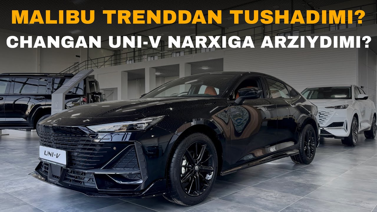 Malibu davri tugadimi? Changan UNI-V bilan tanishing! | Changan narxlari 2025