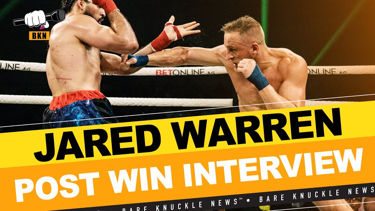 BKFC Fighter Jared Warren talks about what's next for him ~ Bare Knuckle News