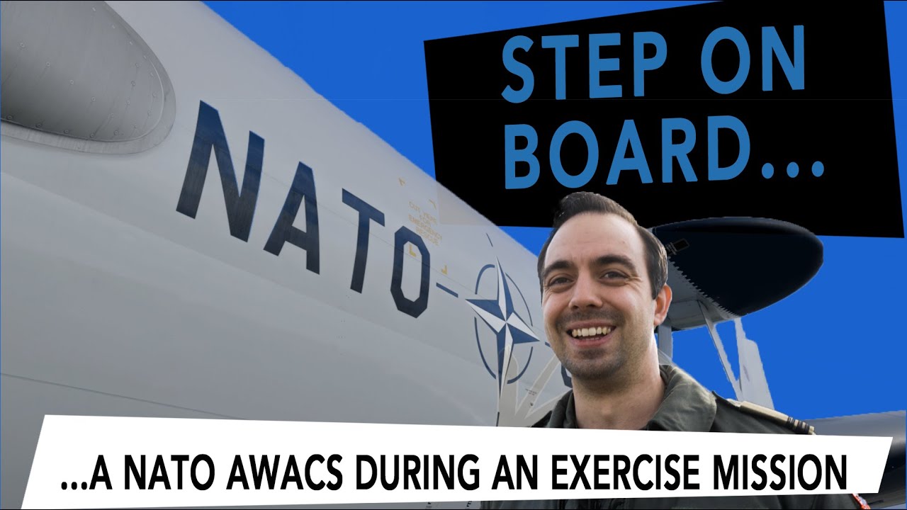 Tour a NATO Surveillance Aircraft