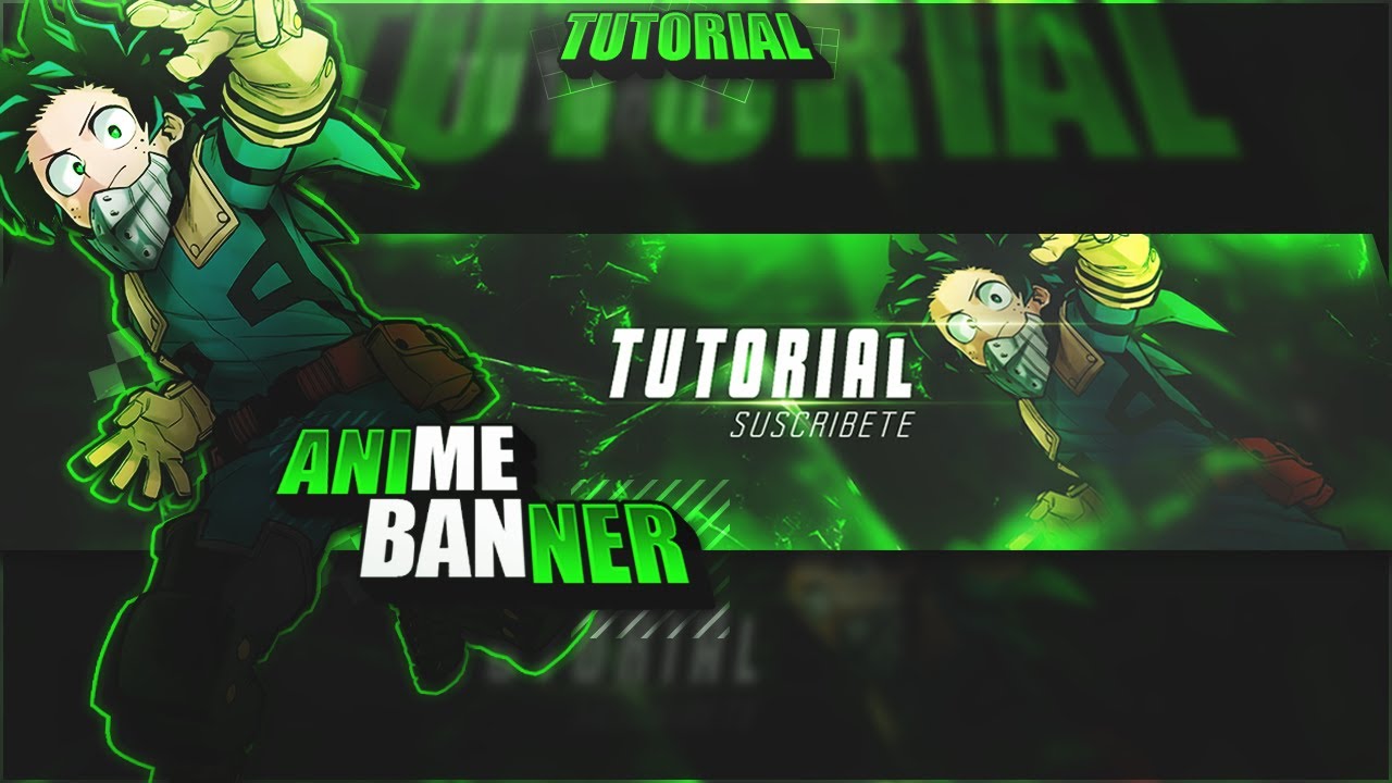 TUTORIAL BANNERS AL ESTILO ANIME | PHOTOSHOP CS6