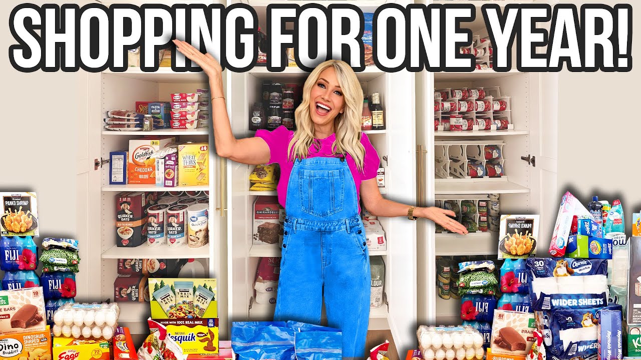 🛒 i BOUGHT $4755 of GROCERiES from COSTCO! *Will it ALL Fit?! 🤔🍎