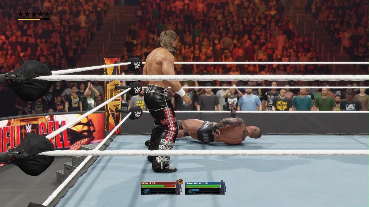 WWE 2K25 Randy Orton vs Shawn Michaels