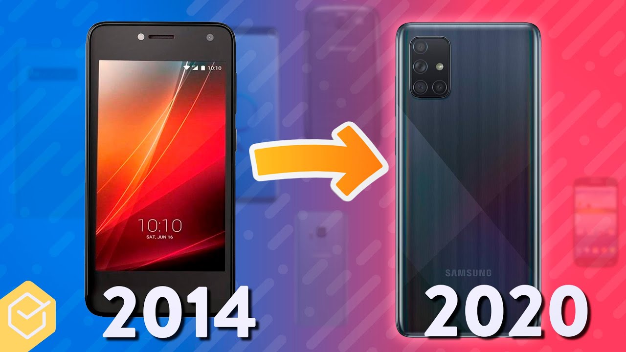 A EVOLUÇÃO da linha GALAXY A! os INTERMEDIÁRIOS DA SAMSUNG!  ( história entre 2015 - 2020 )