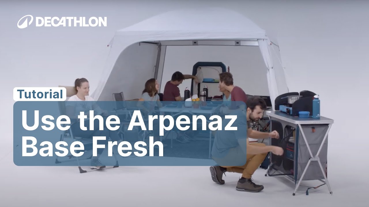 TUTORIAL - How to use the ARPENAZ BASE FRESH ? | Decathlon_QUECHUA