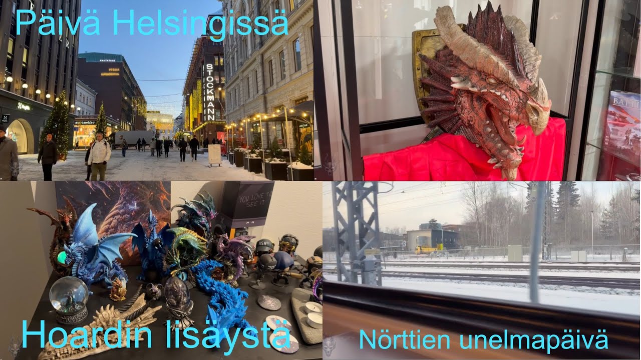 Reissu Helsinkiin | Welcome 2026 Day 9