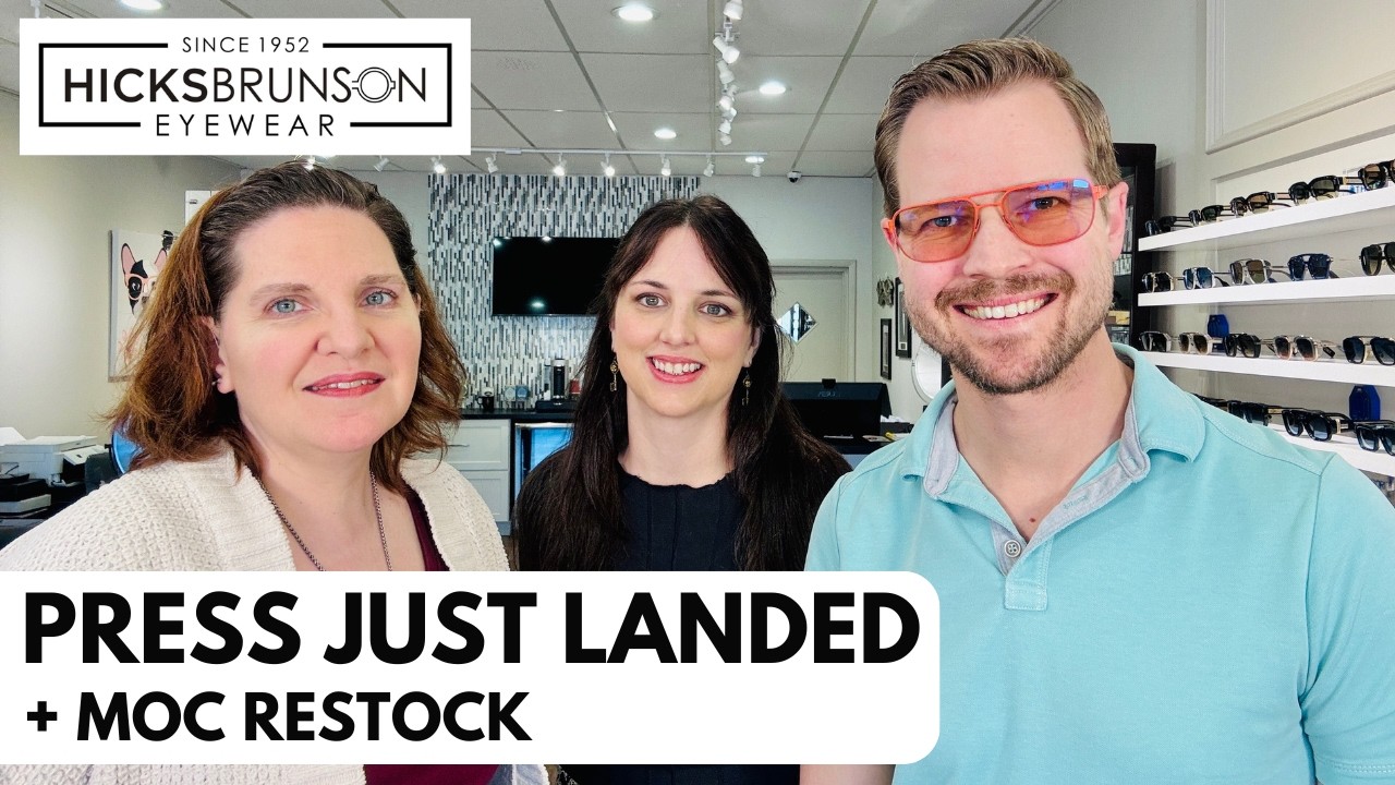 Luxury Eyewear Live: Press New Arrivals + Masunaga MOC