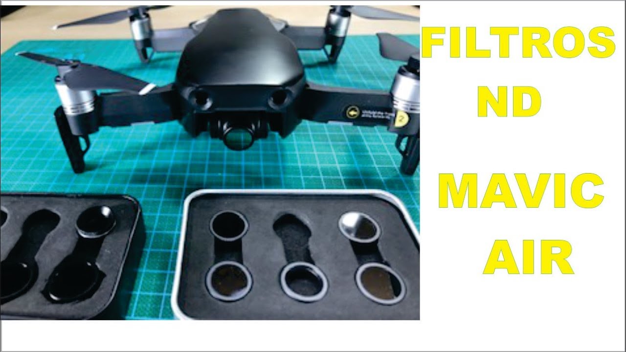 DRONE MAVIC AIR  - TESTES FILTROS ND