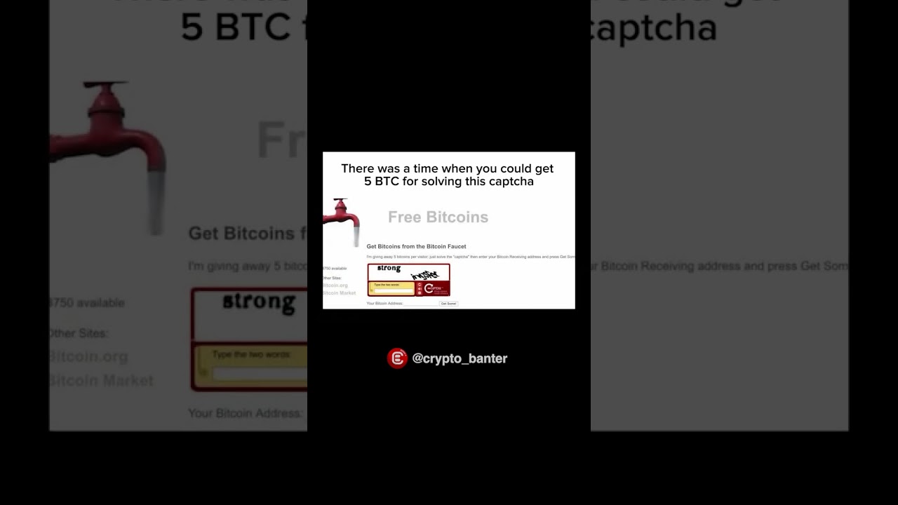 5 BTC to turn on The Bitcoin Faucet 🚰