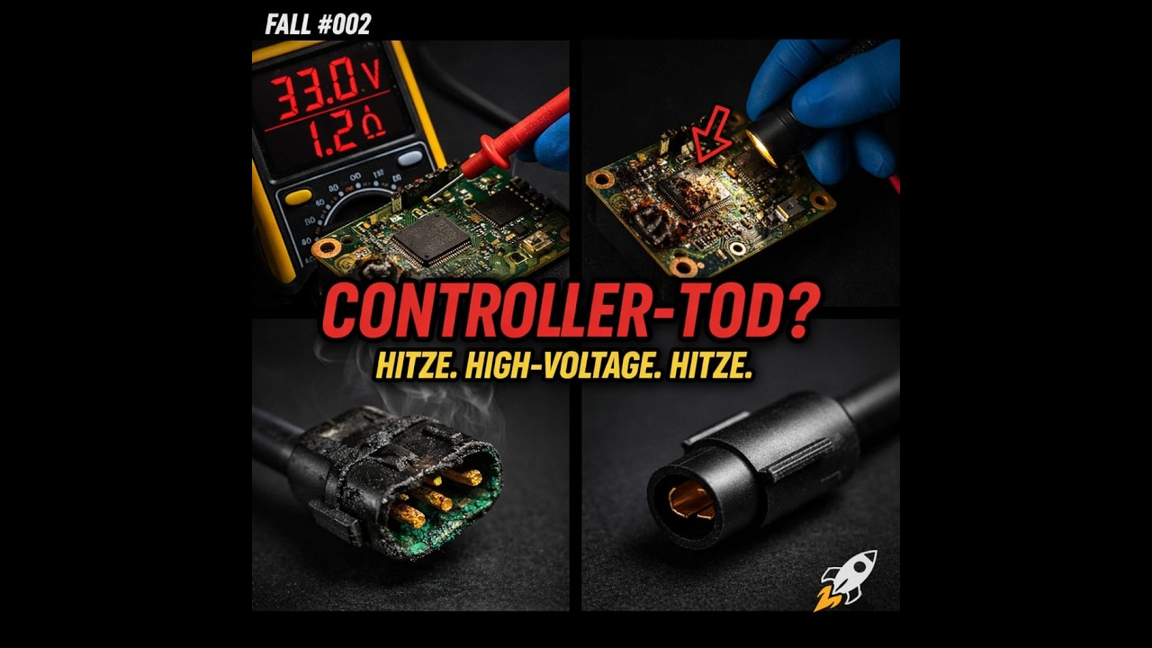 Wenn dein Scooter so ruckelt, stirbt der Controller | Fall #002