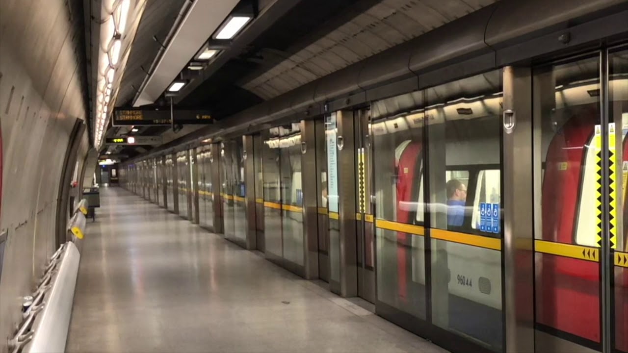 Jubilee Line Trains at Southwark on July 14th 2019