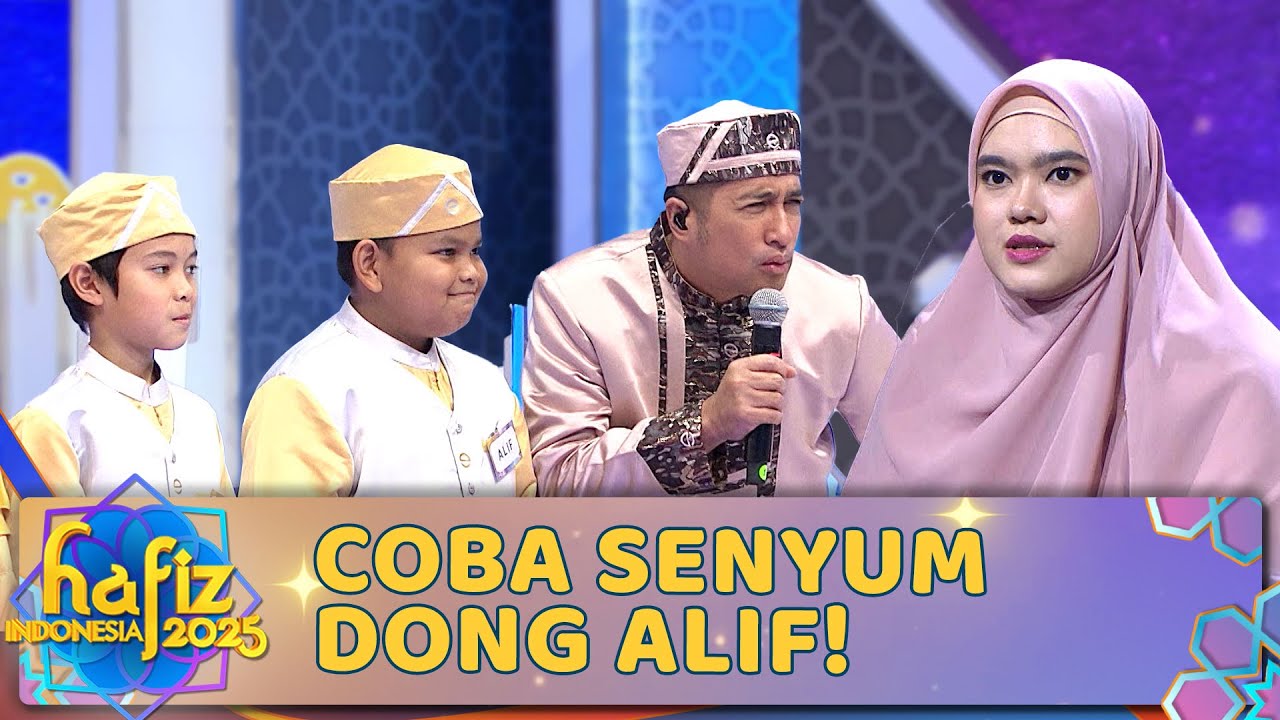 Tatapan Alif Sangat Serius Pada Kak Nabila | HAFIZ INDONESIA 2025