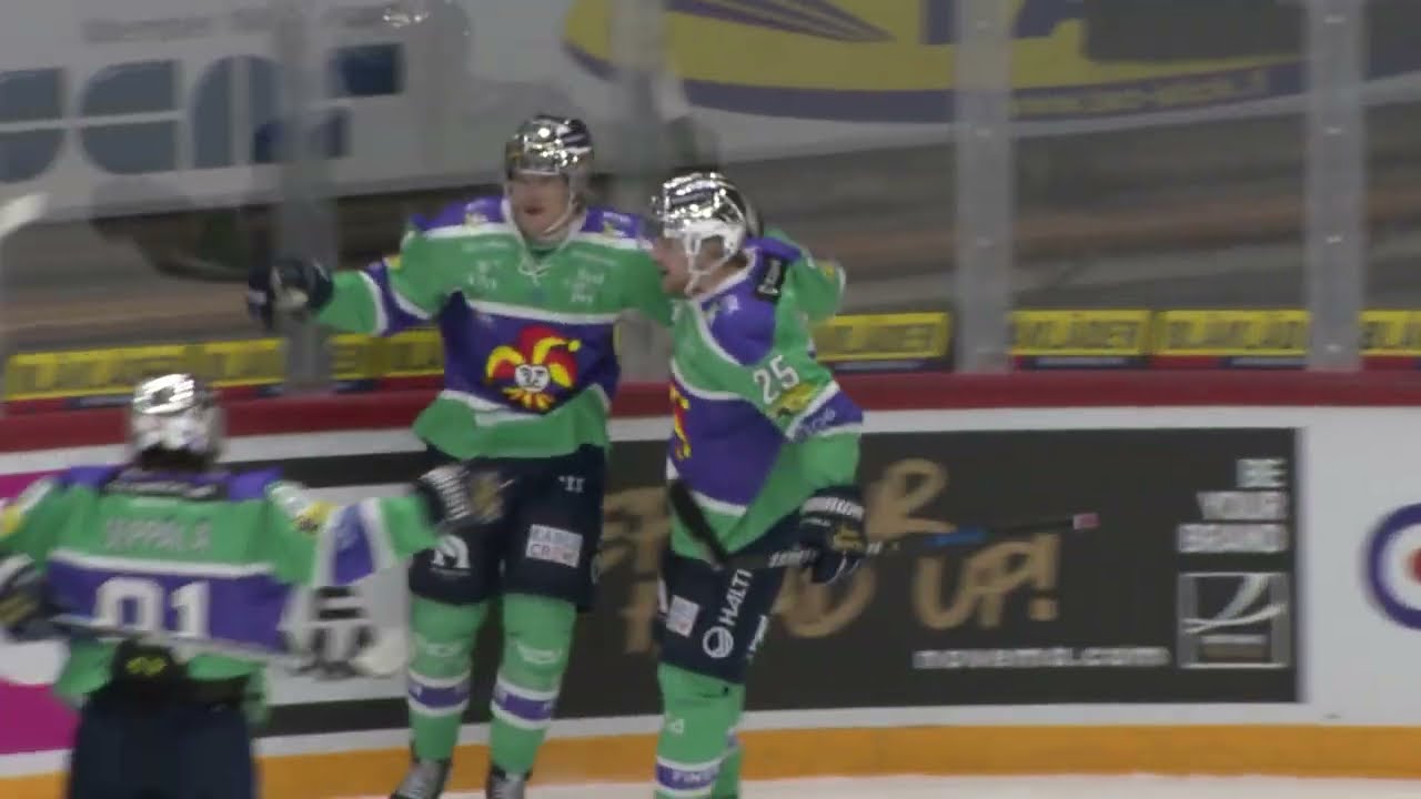 3. puolivälierän maalikooste: Jokerit - Hermes 3-2 (Mestis)