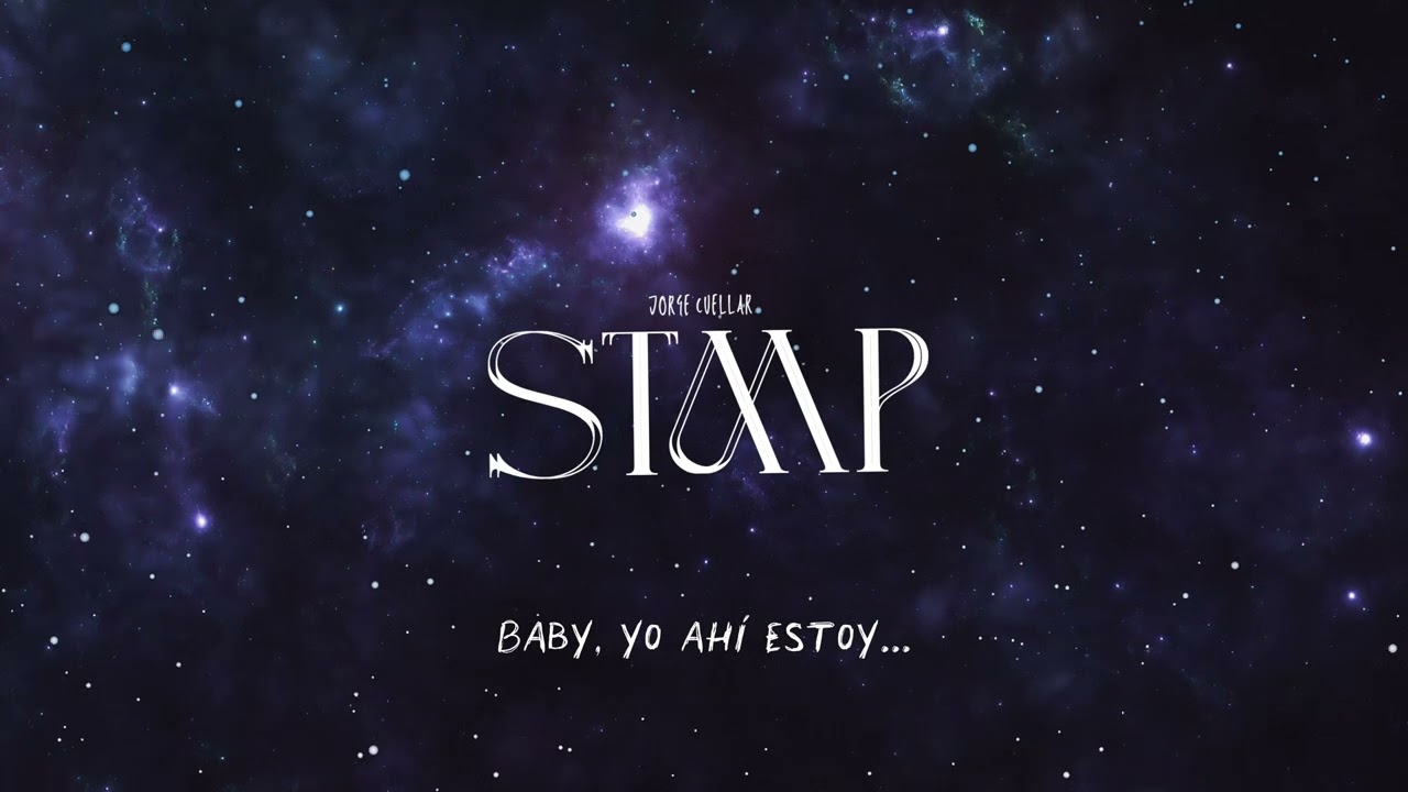 Jorge Cuellar  - STMP (Lyric Visualizer)