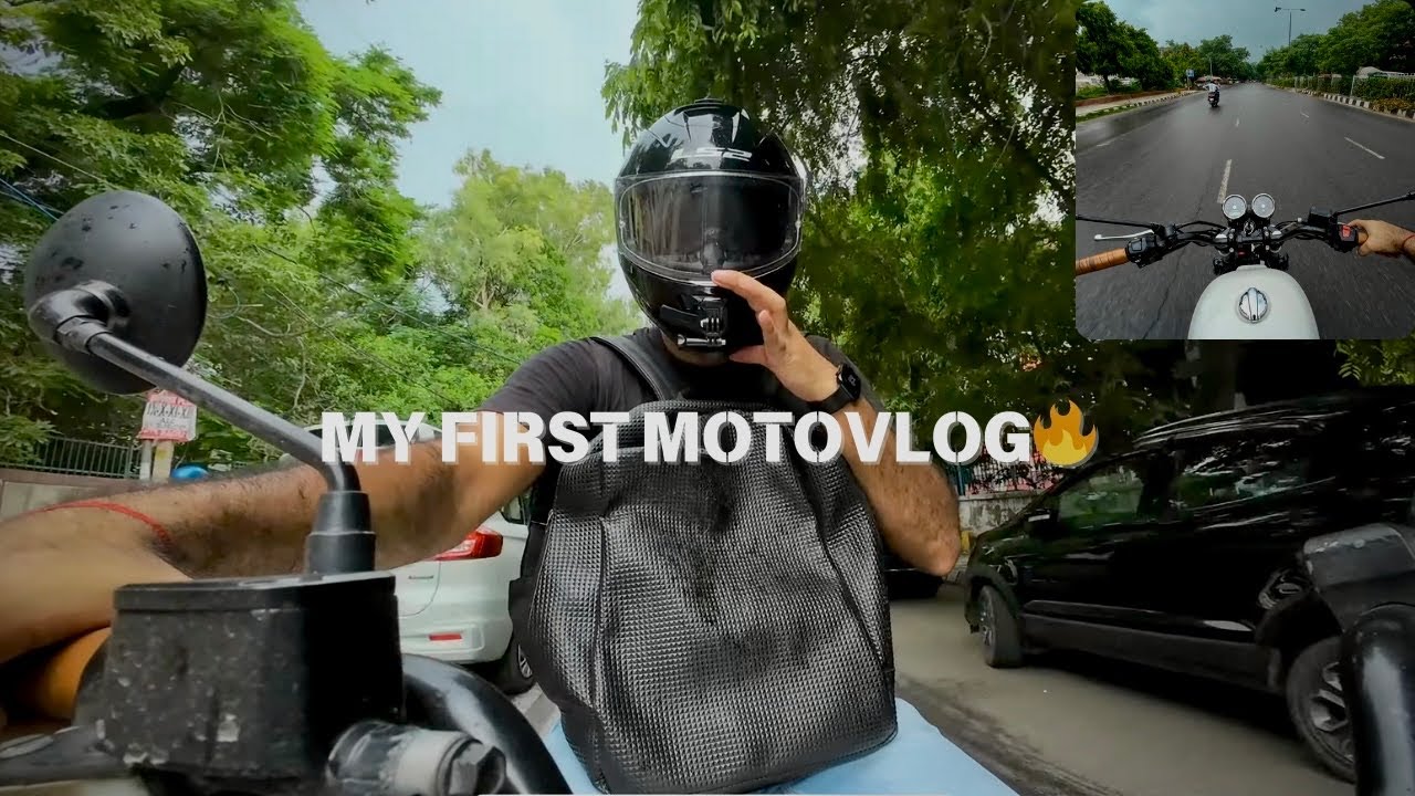 My First MotoVlog | DJI Action4 and DJI Mic2🔥 @DJI @royalenfield