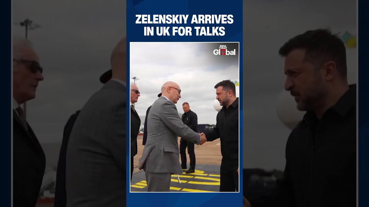 Zelenskyy Meets Starmer Macron And Merz To Push Europe&rsquo;s Role In Ukraine Peace Talks |#shorts