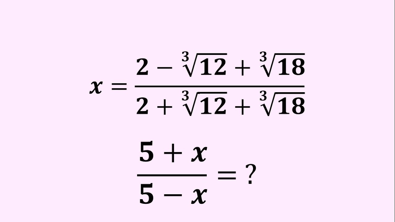 An Outstanding Algebra Challenge | 98% Failed to Solve