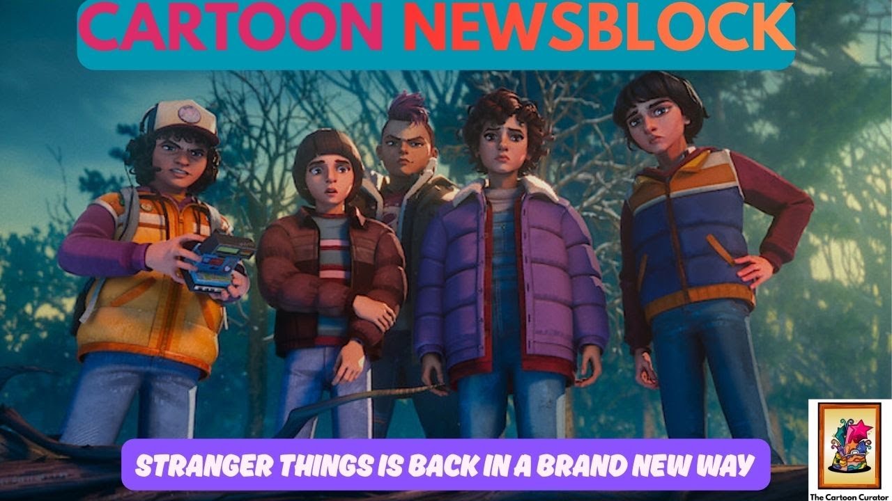 CARTOON NEWSBLOCK - STRANGER THINGS IS BACK IN A NEW WAY