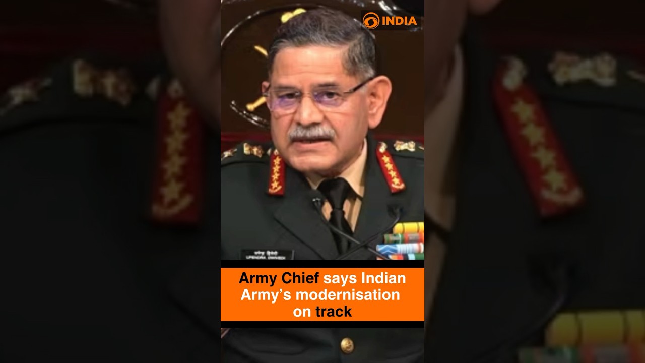 Army Chief: Indian Army&rsquo;s modernisation on track