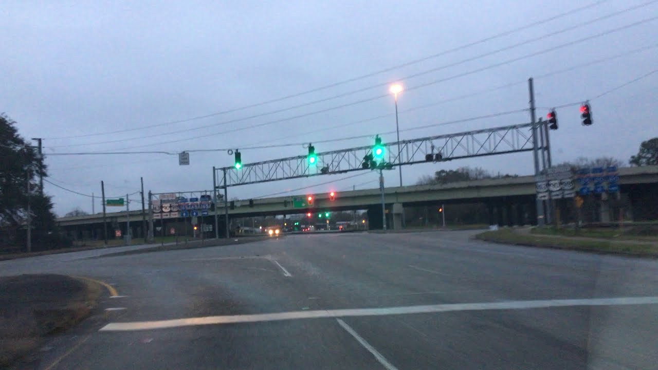Just Driving From Prichard To Mobile, Alabama