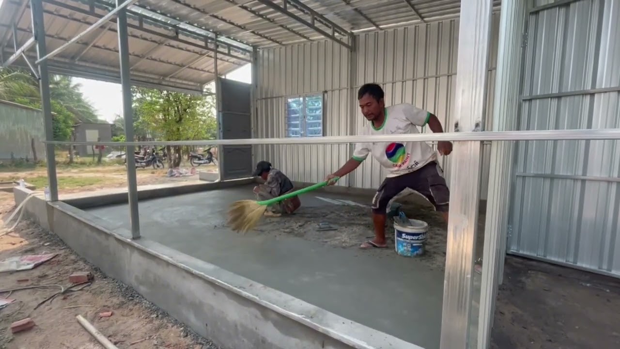 ផ្ទះលោកយាយដៀងធ្វេីរួចហេីយស្អាតណាស់ By Pou Vot 