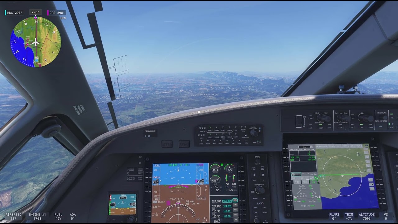 Microsoft Flight Simulator 2024 | Pilatus PC-12 from Cold And Dark | Gameplay