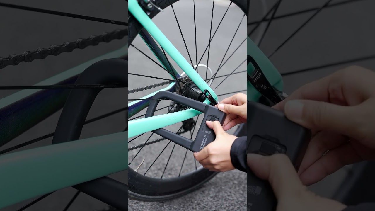 SAFEST BIKE LOCK?? 🚴🔒 #shorts #cycling