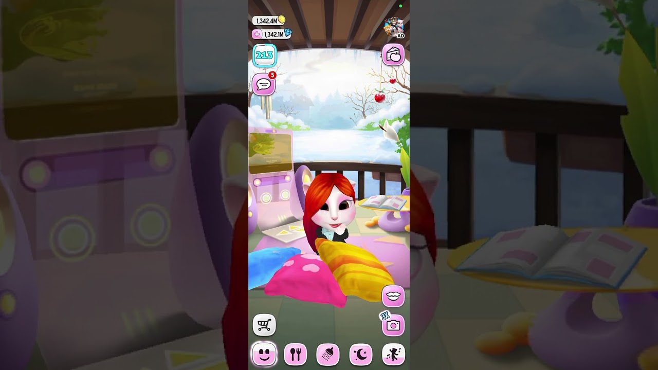 My talking Angele#kidsvideo #talking #gaming #video#talking#(⁠θ⁠‿⁠θ⁠)(∿°○°)∿︵ǝʌol#