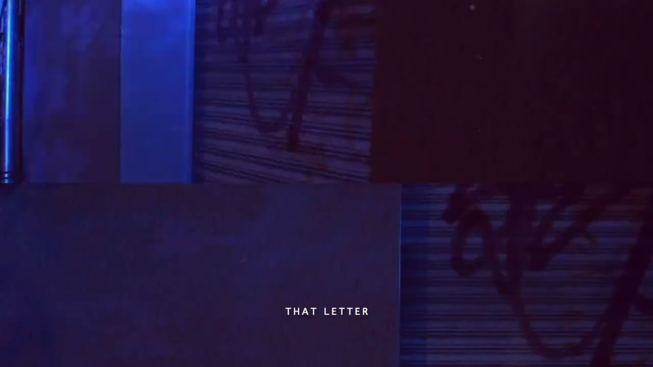 Golden Hours - The Letter (Official Visualiser)