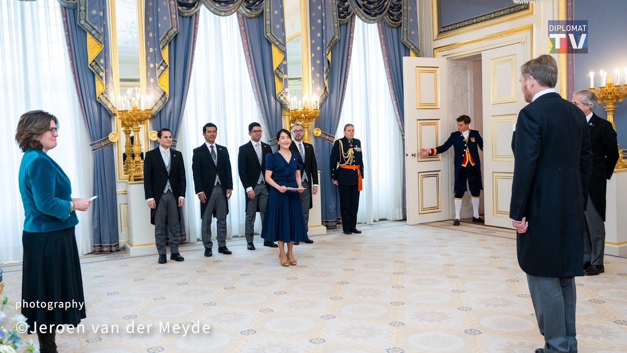 Presentation of Credentials, H.E. Sally Loo Hui, Ambassador of Panama to The Hague, Dec 2024