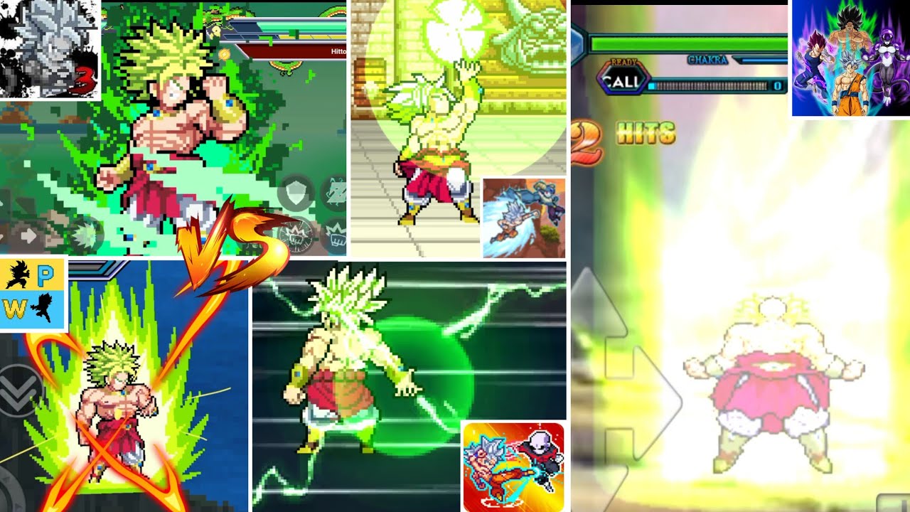 Z Legends 3 vs Power Warriors vs Legend Fighter vs Dragon Legend Z vs DBZ Mugen APK (DBZ Broly)