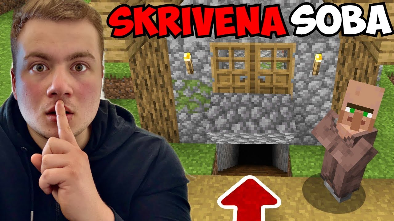 Pronašao Sam Najređe Tajne Sobe U Minecraftu