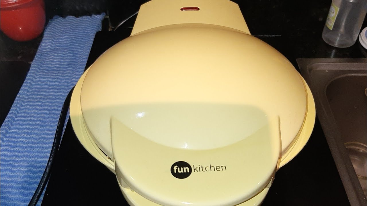 Omeleteira fun kitchen é boa? fiz bife,peito, hamburguer omelete,crepioca, ovos,grelhei se ✍↪deixa 👍