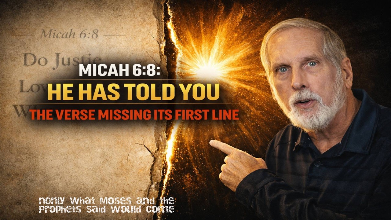 Micah 6:8: He Has Told You: The Verse Missing Its First Line