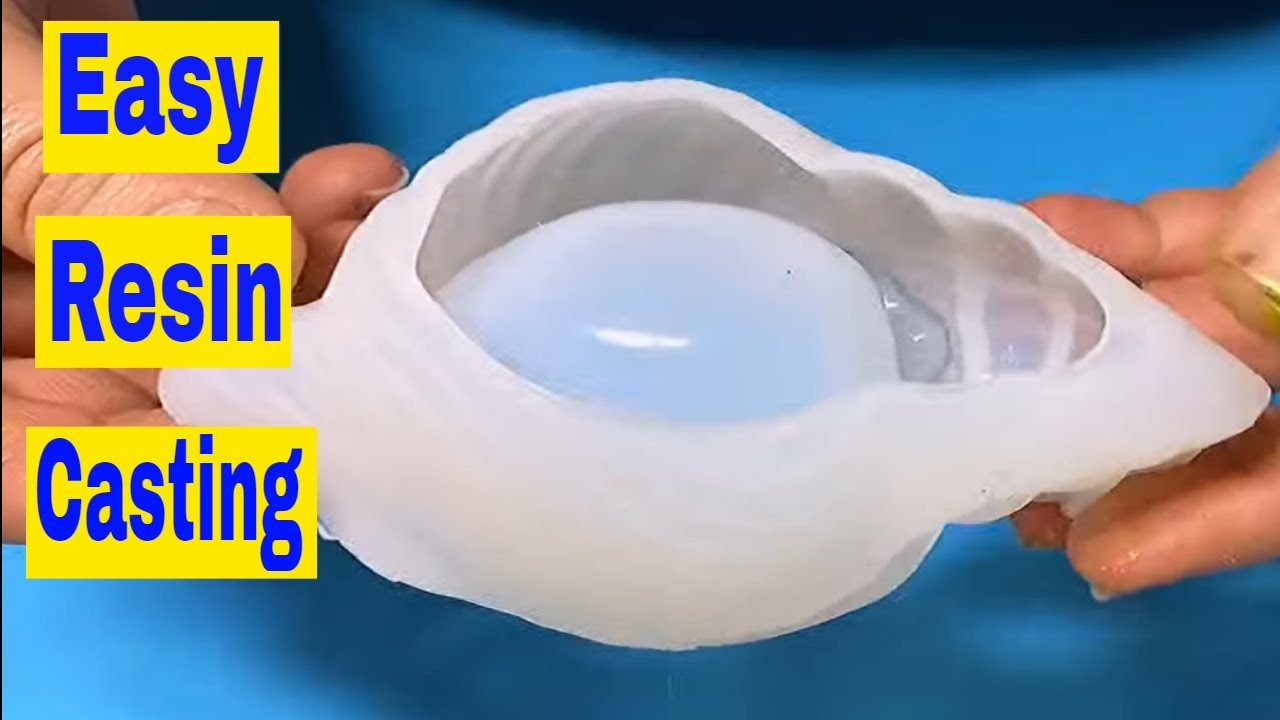 Beautiful Resin Casting For Beginners - No Pressure Pot Needed