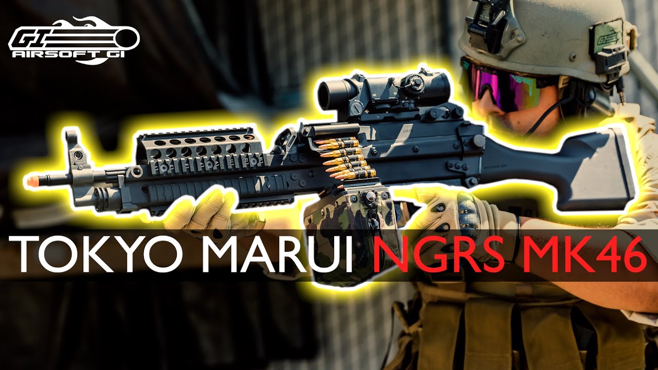 RECOIL LMG?! - Tokyo Marui MK46 MOD.0 LMG Next Generation Recoil Shock | Airsoft GI