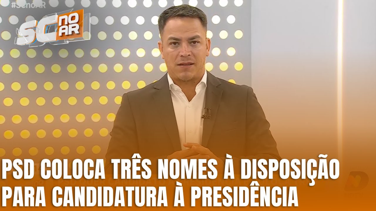 PSD coloca três nomes à disposição para candidatura à presidência