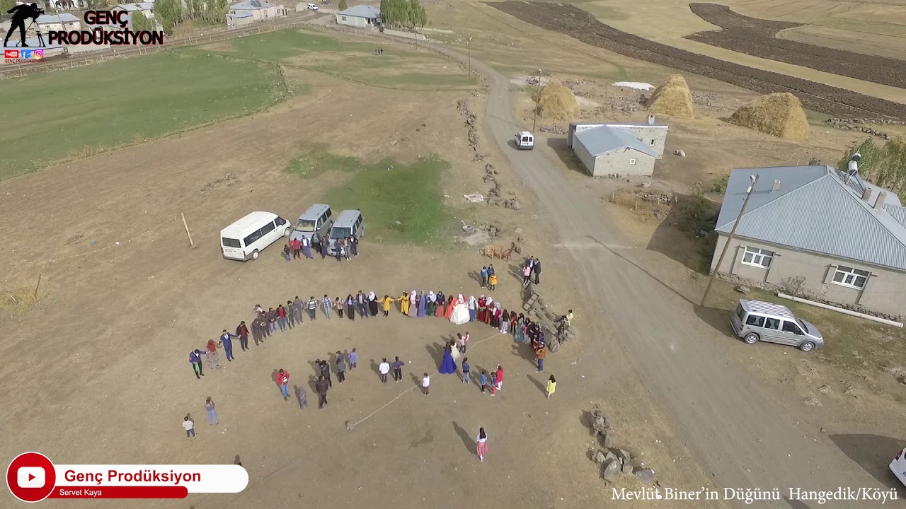 DRONE GÖRÜNTÜSÜYLE HARİKA DÜĞÜN HANGEDİK KÖYÜ