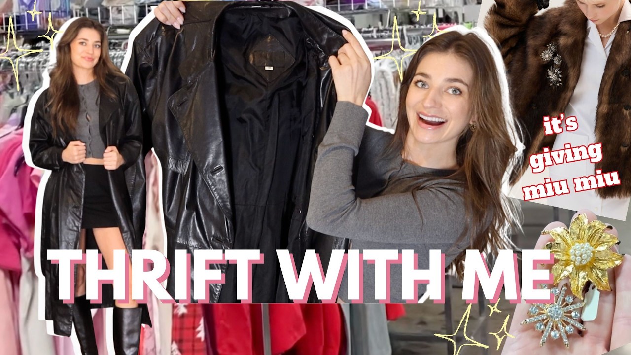 THRIFT WITH ME | classic & timeless thrift finds I will never get rid of
