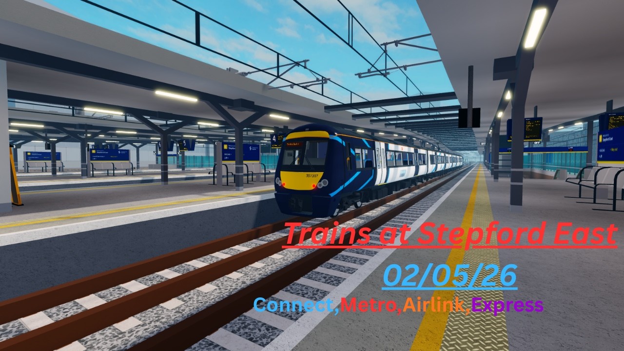Trains at Stepford East 02/05/26 #stepfordcountyrailway