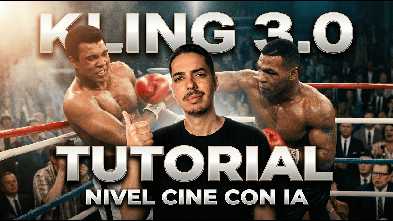 KLING 3.0 - La MEJOR IA para CREAR VIDEOS | TUTORIAL COMPLETO de ALI VS TYSON 🎥🥊